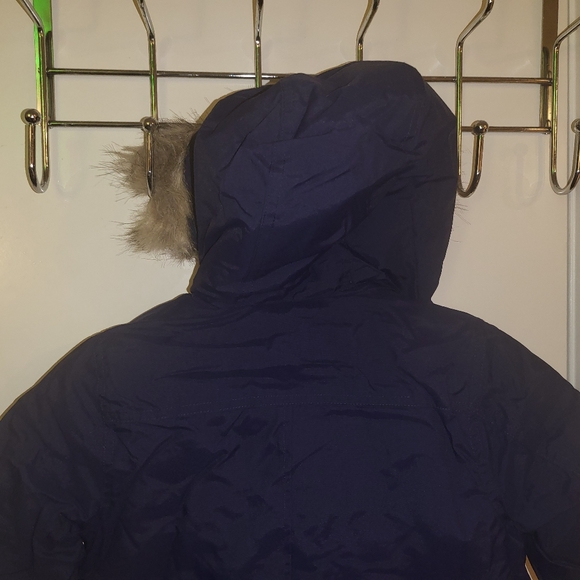 NWT Eddie Bauer Superior Down Parka Toddler Size 2 Navy Blue - Picture 8 of 13